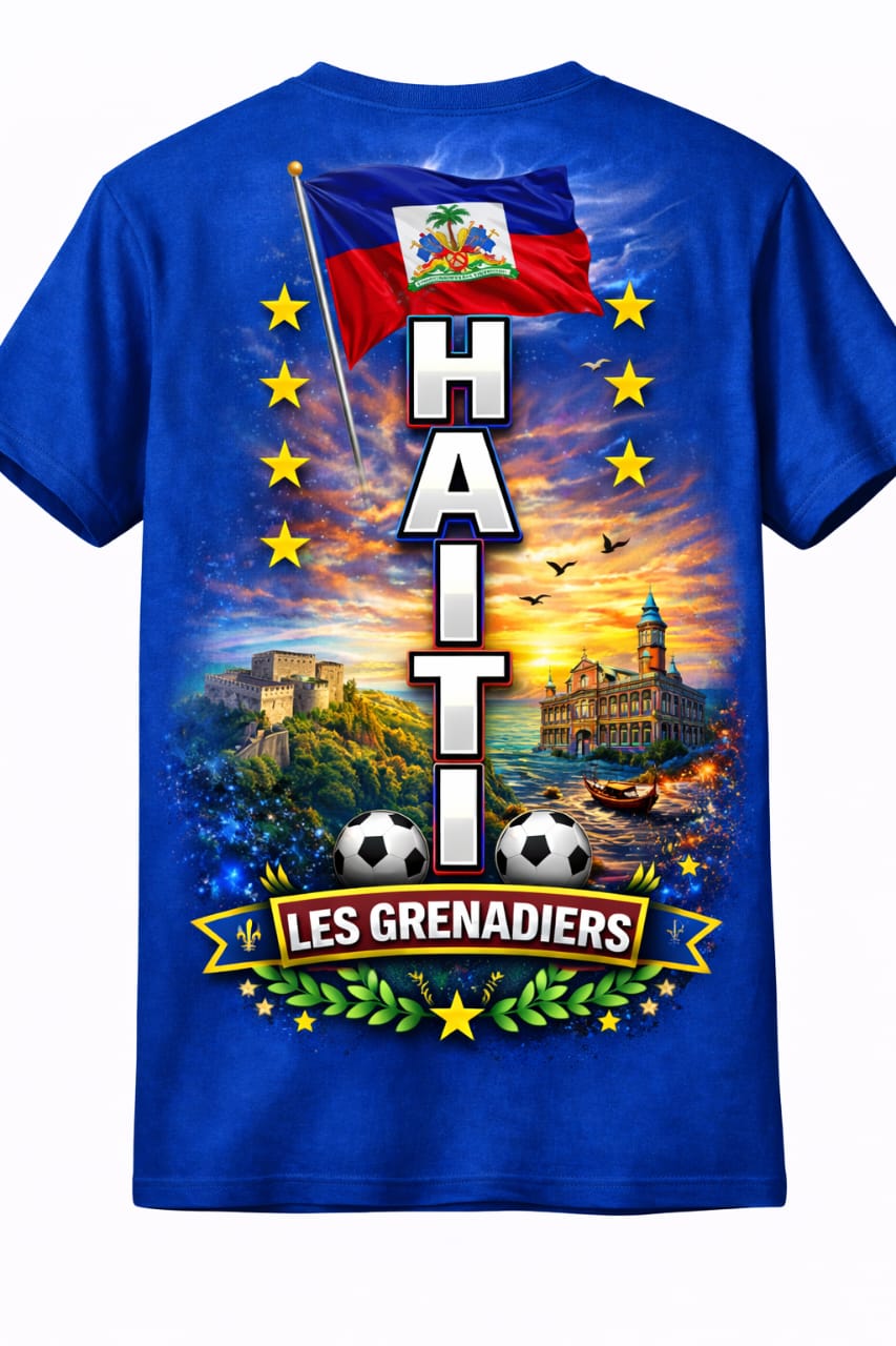 Haiti Short Sleeve Blue