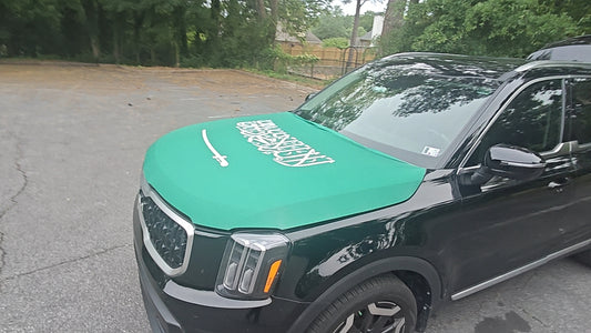 Saudi Arabia Hood Flag
