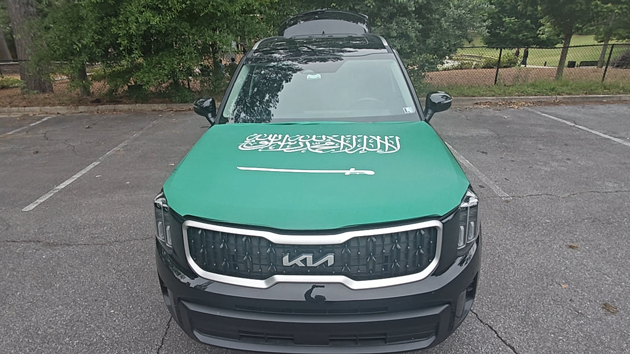 Saudi Arabia Hood Flag