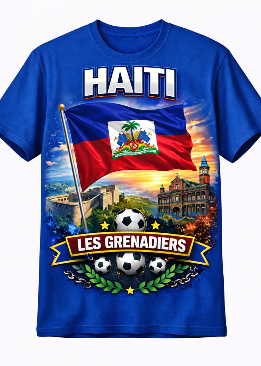 Haiti Short Sleeve Blue