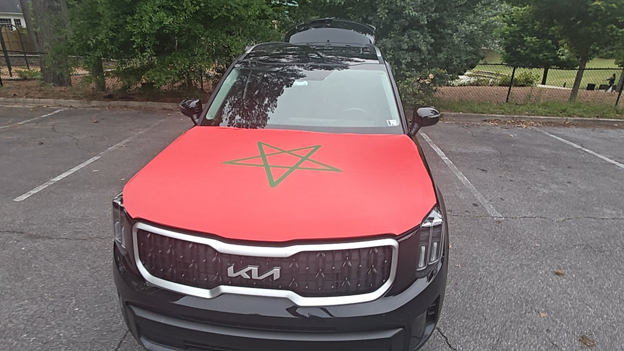 Morocco Hood Flag