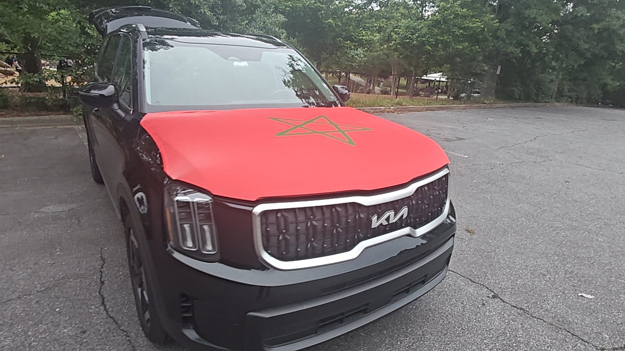 Morocco Hood Flag