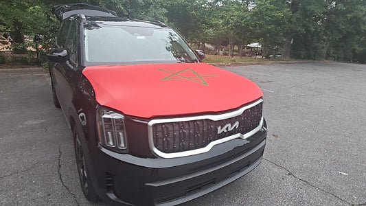 Morocco Hood Flag