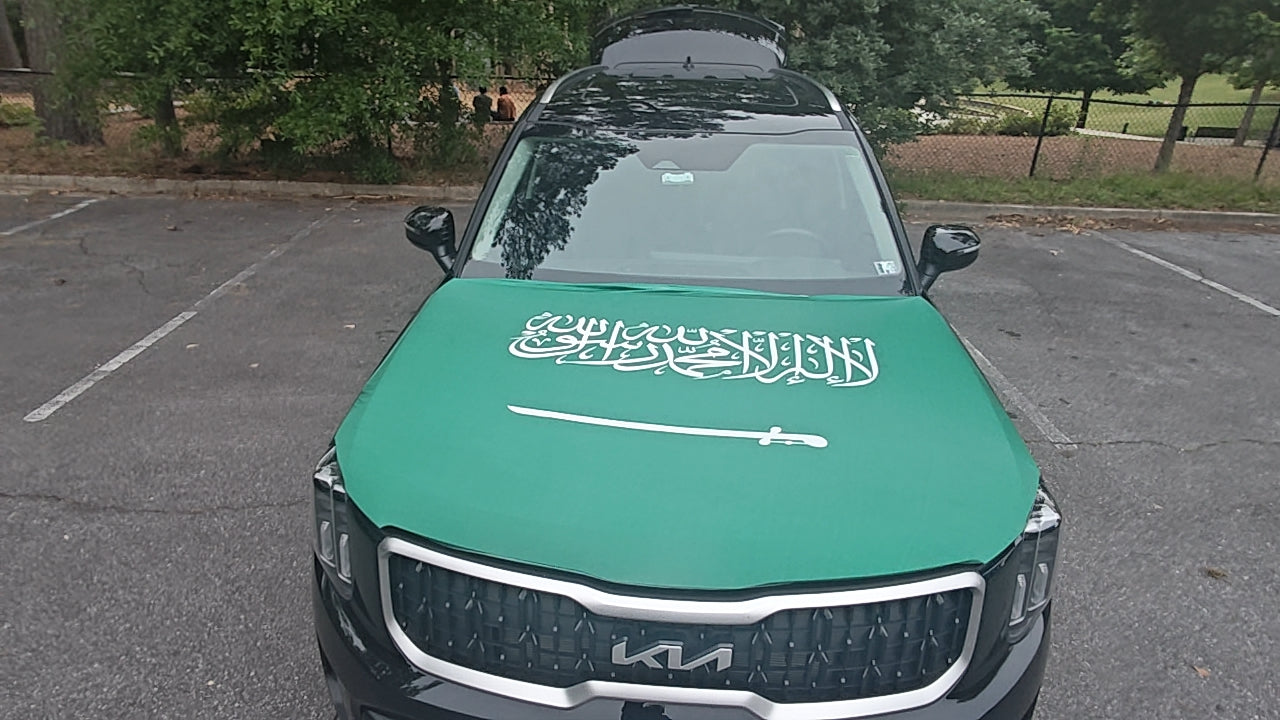 Saudi Arabia Hood Flag